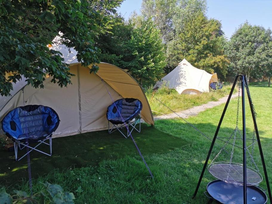 Wall Eden Farm - Luxury Log Cabins And Glamping Highbridge Ngoại thất bức ảnh